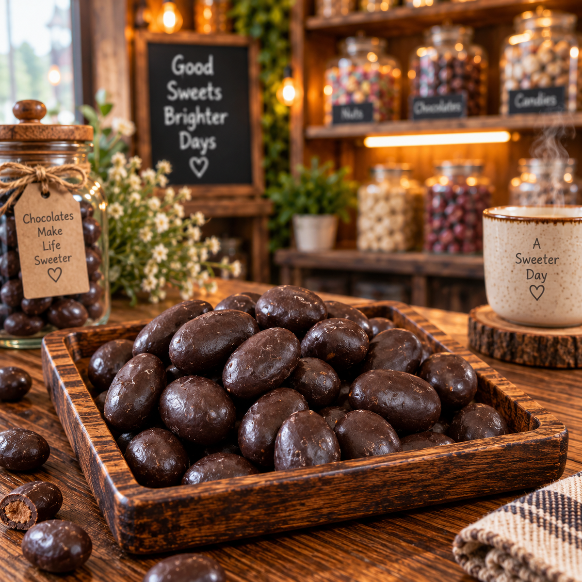 Dark Almond Nutties