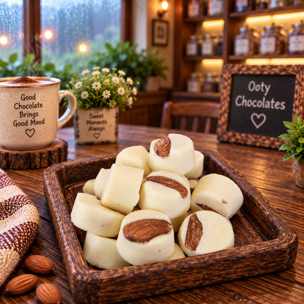 Milky Almond Truffle