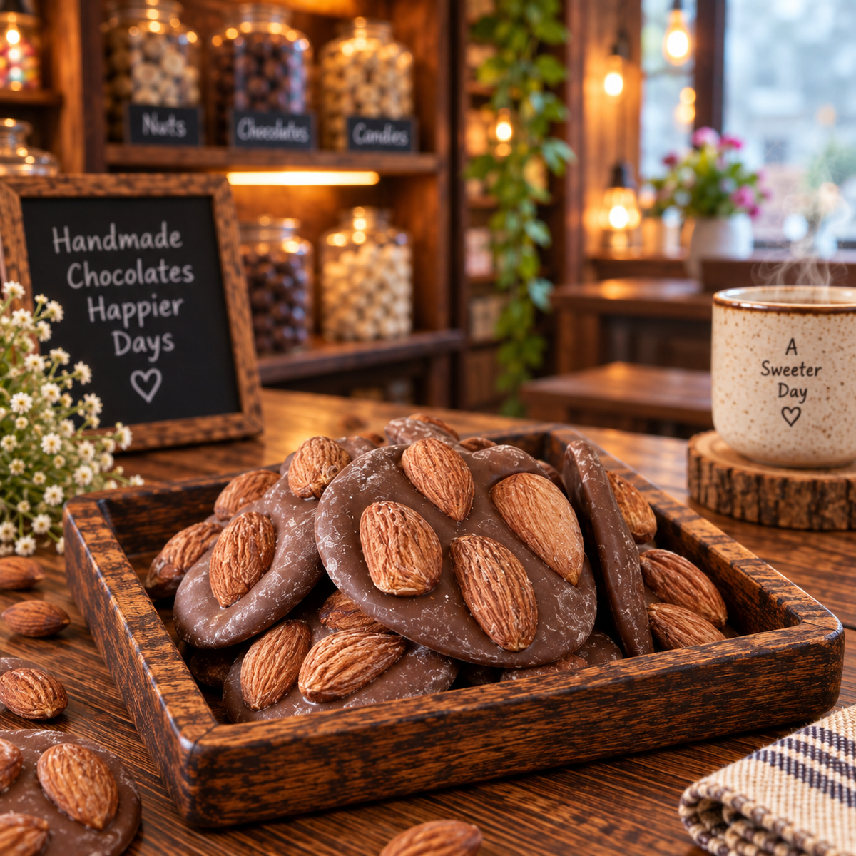 Choco Almond Coin