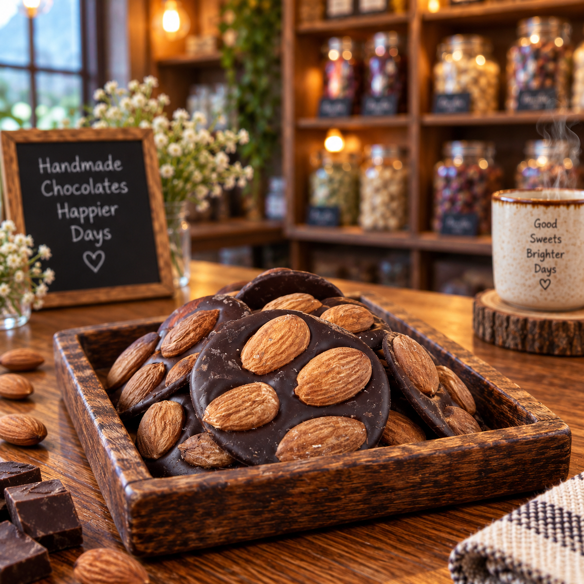 Dark Almond Coin