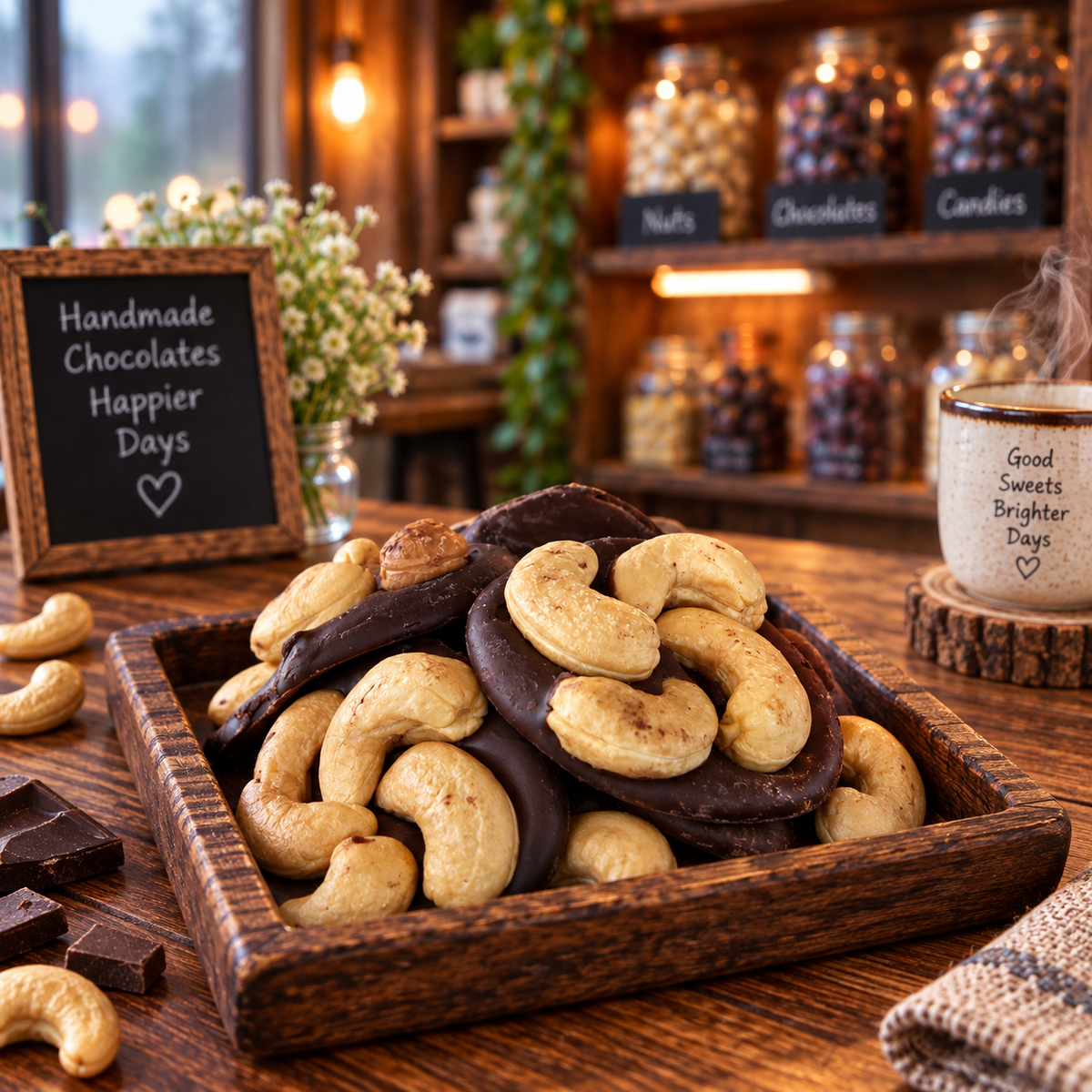 Dark Cashew Coin