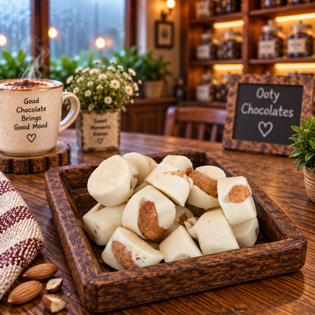 Milky Cashew Truffle