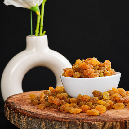 Essentrea Premium Yellow Raisins (Golden Kishmish)